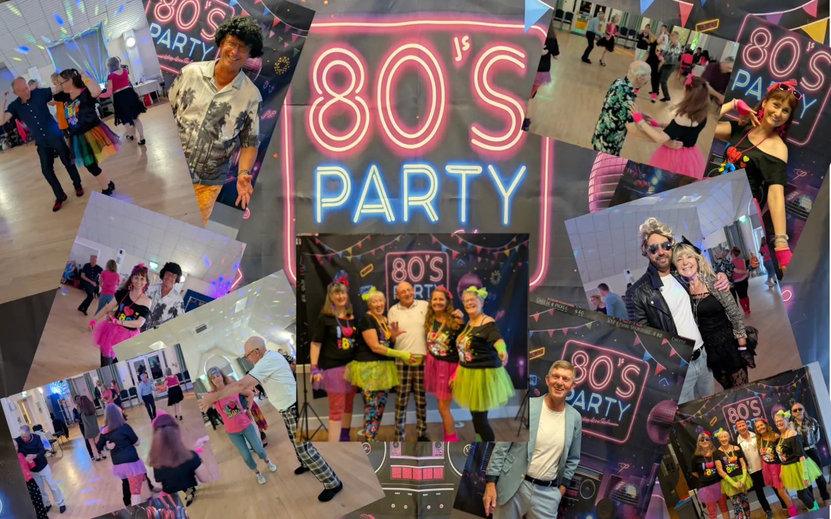 80s Night Collage