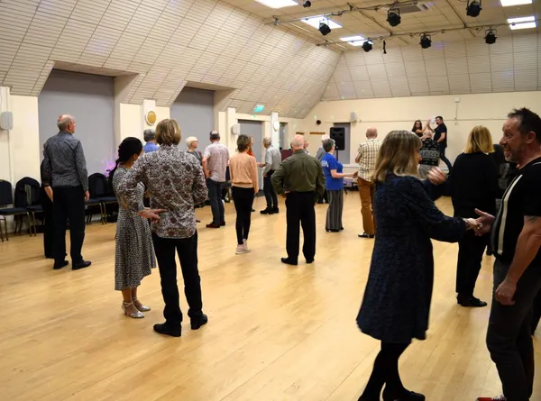 Dancers enjoying a class night at Worthing